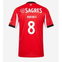 Moški Nogometni dresi Benfica Fredrik Aursnes #8 Domači 2025-26 Kratek Rokav